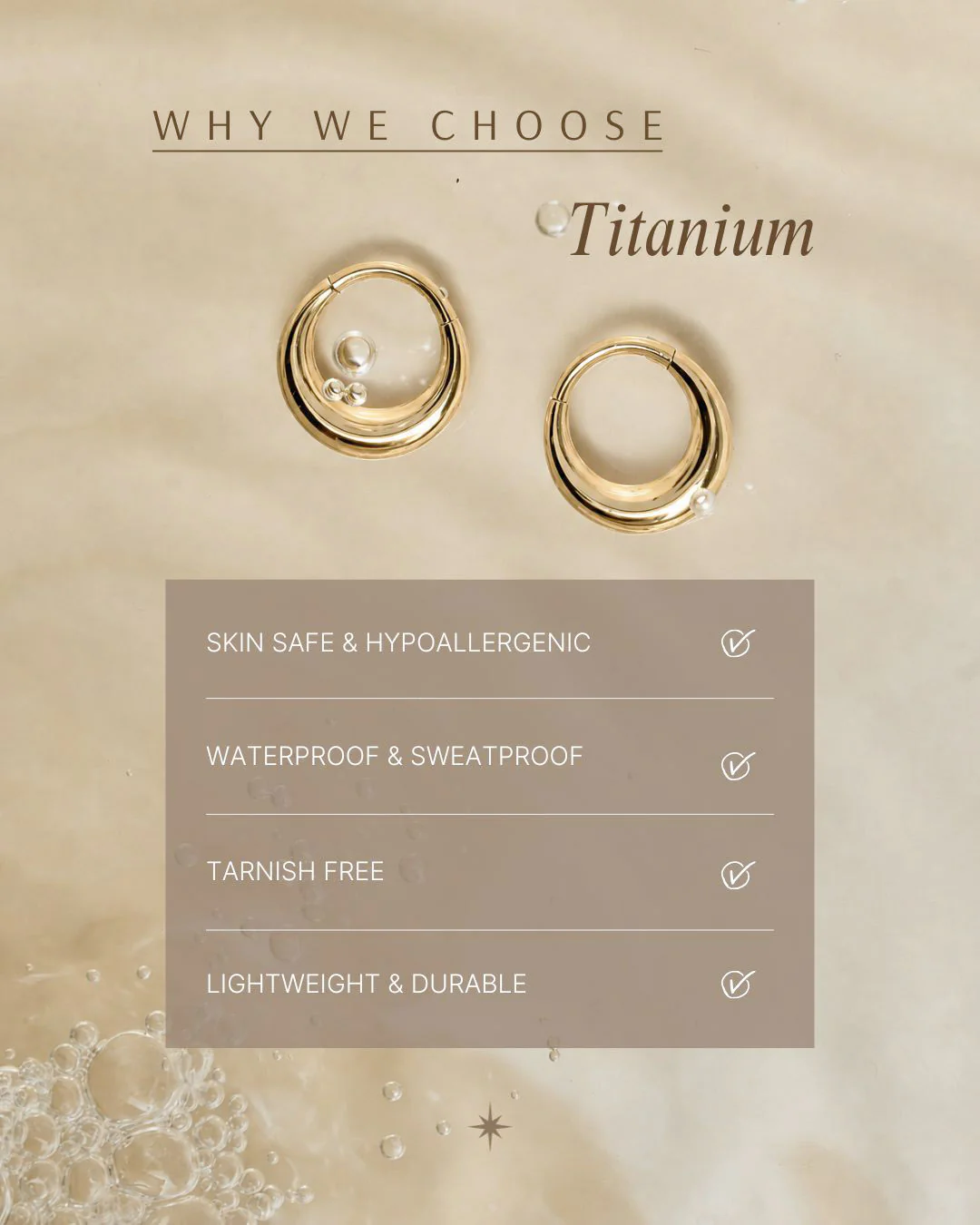 Crystal Trinity Titanium Flat Back Studs In Silver - Image 6