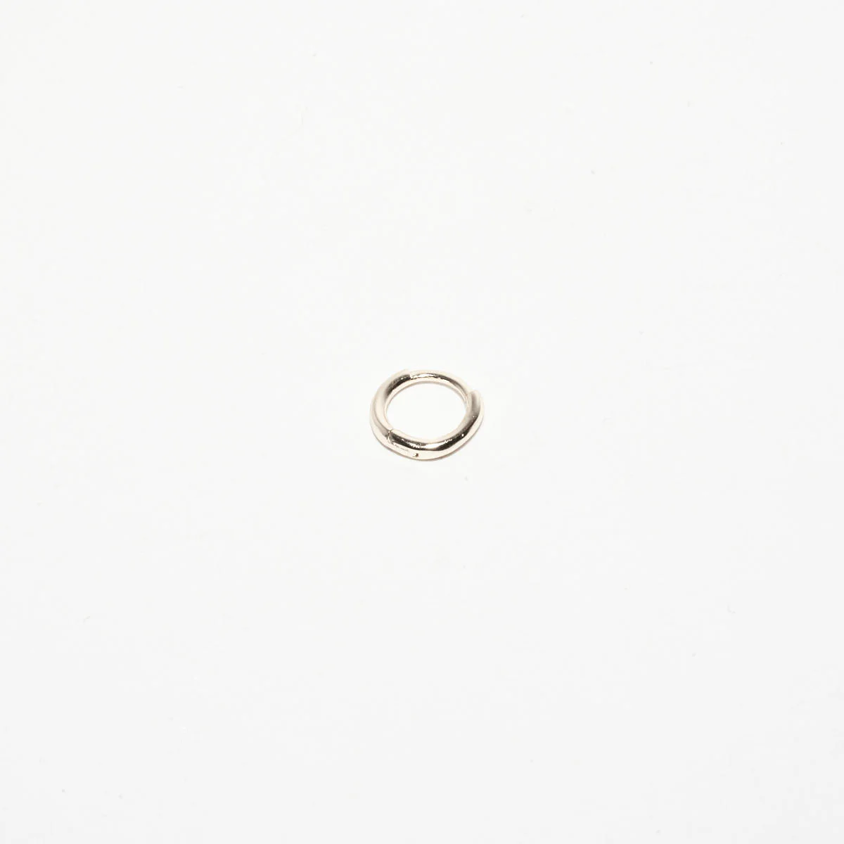 Essential Helix Hoop in Silver - Image 4