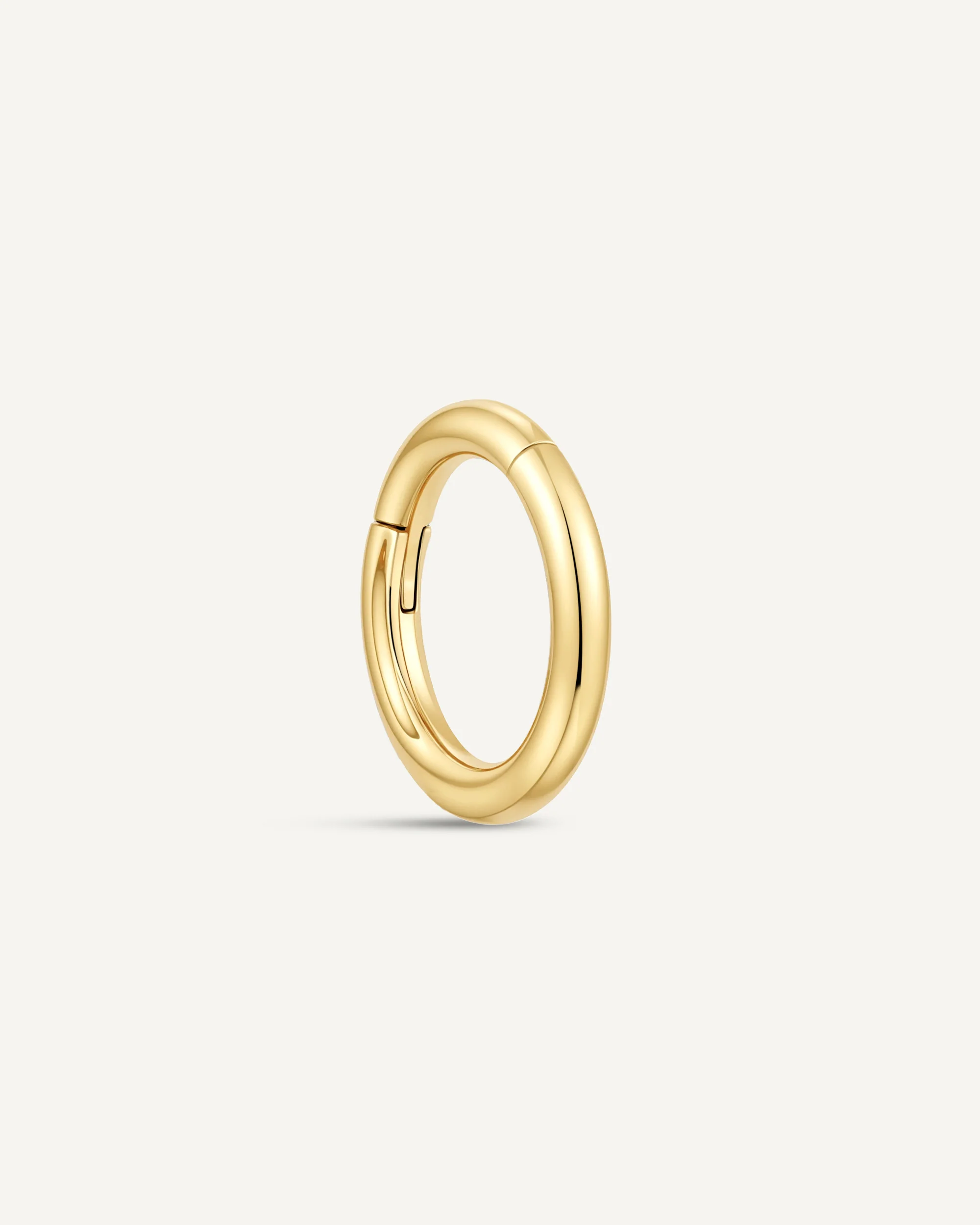 Essential Titanium Clicker Huggies In Gold - Image 4