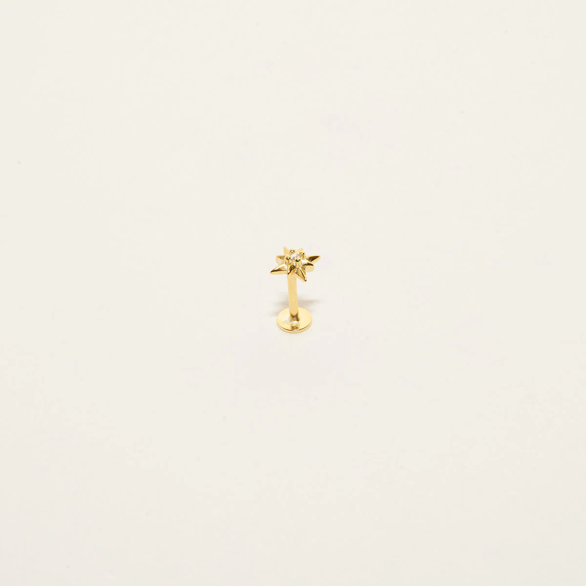 Starburst Helix Flat Back Stud in Gold - Image 4
