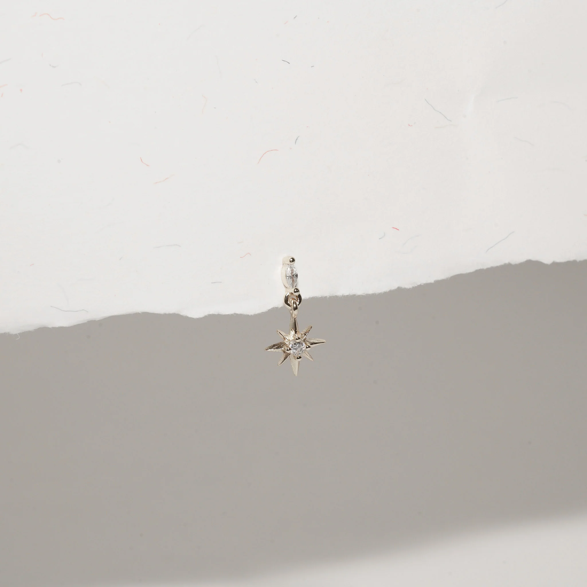 Twilight Star Flat Back Studs in Silver - Image 3